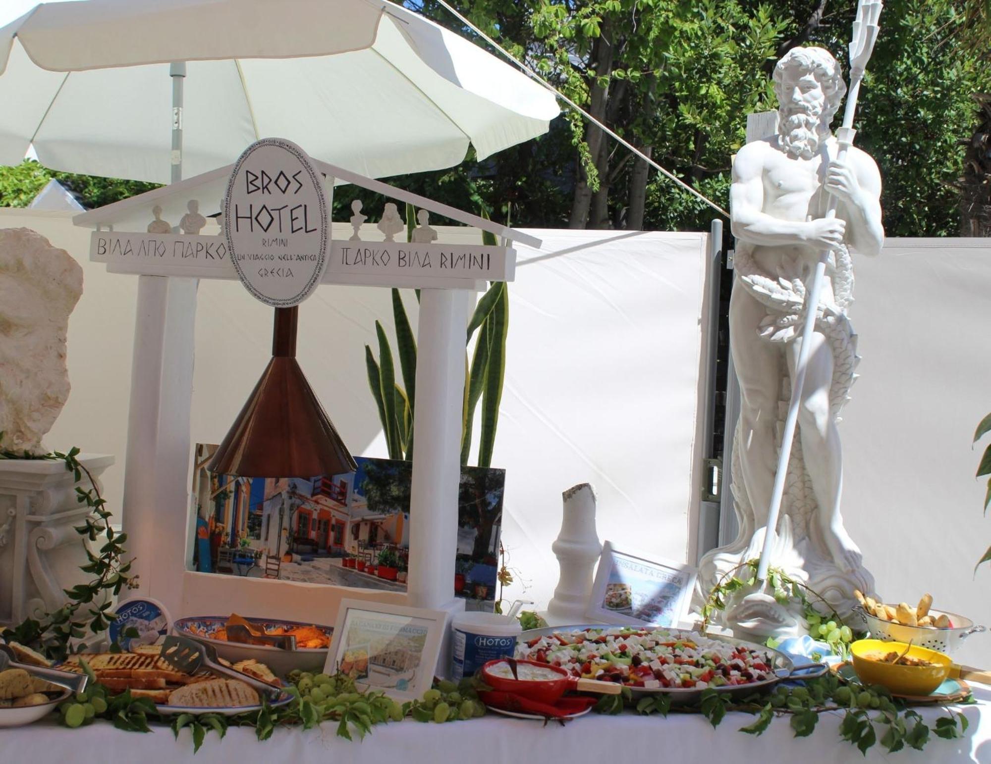 Hotel Villa Del Parco Rimini Kültér fotó